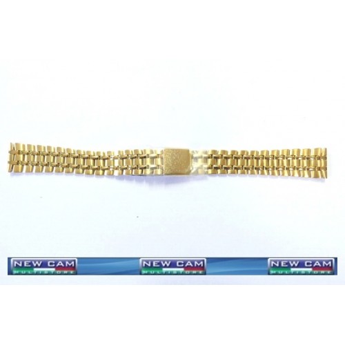 CINTURINO BRACCIALE ACCIAIO LUCIDO ORO EBEL 16 MM - TRASPORTO INCLUSO